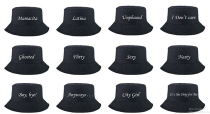 Flirty Bucket Hats (New💝)